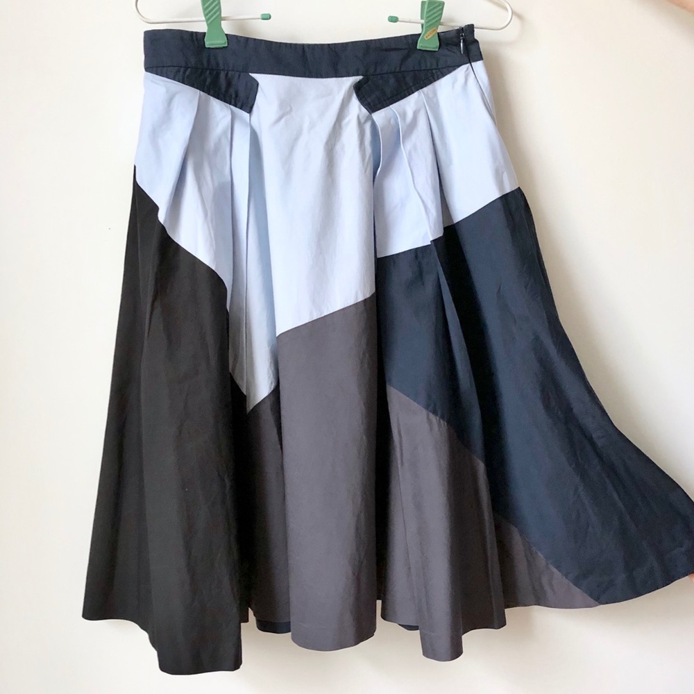 10 Crosby Derek Lam, multi-colored skirt